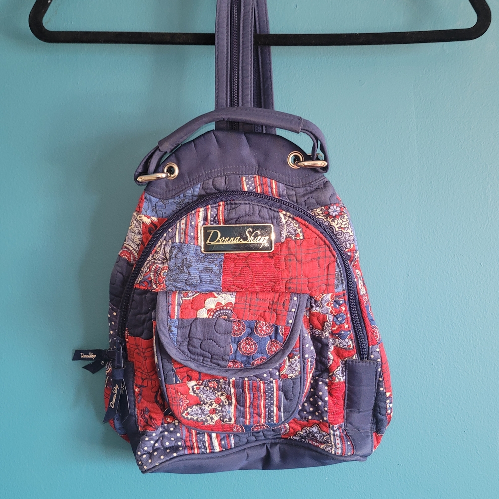 Donna Sharp Quilted Backpack - image 1